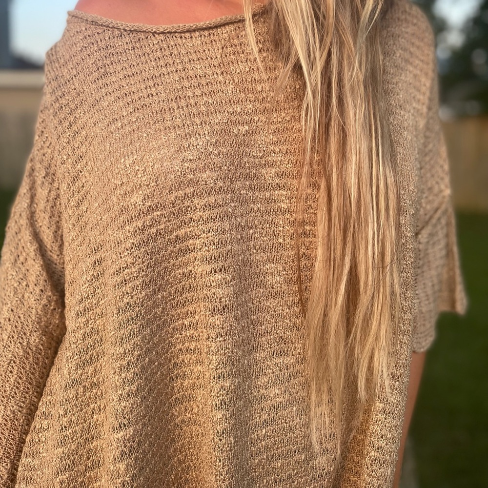 PaperMoon Short Sleve knit top